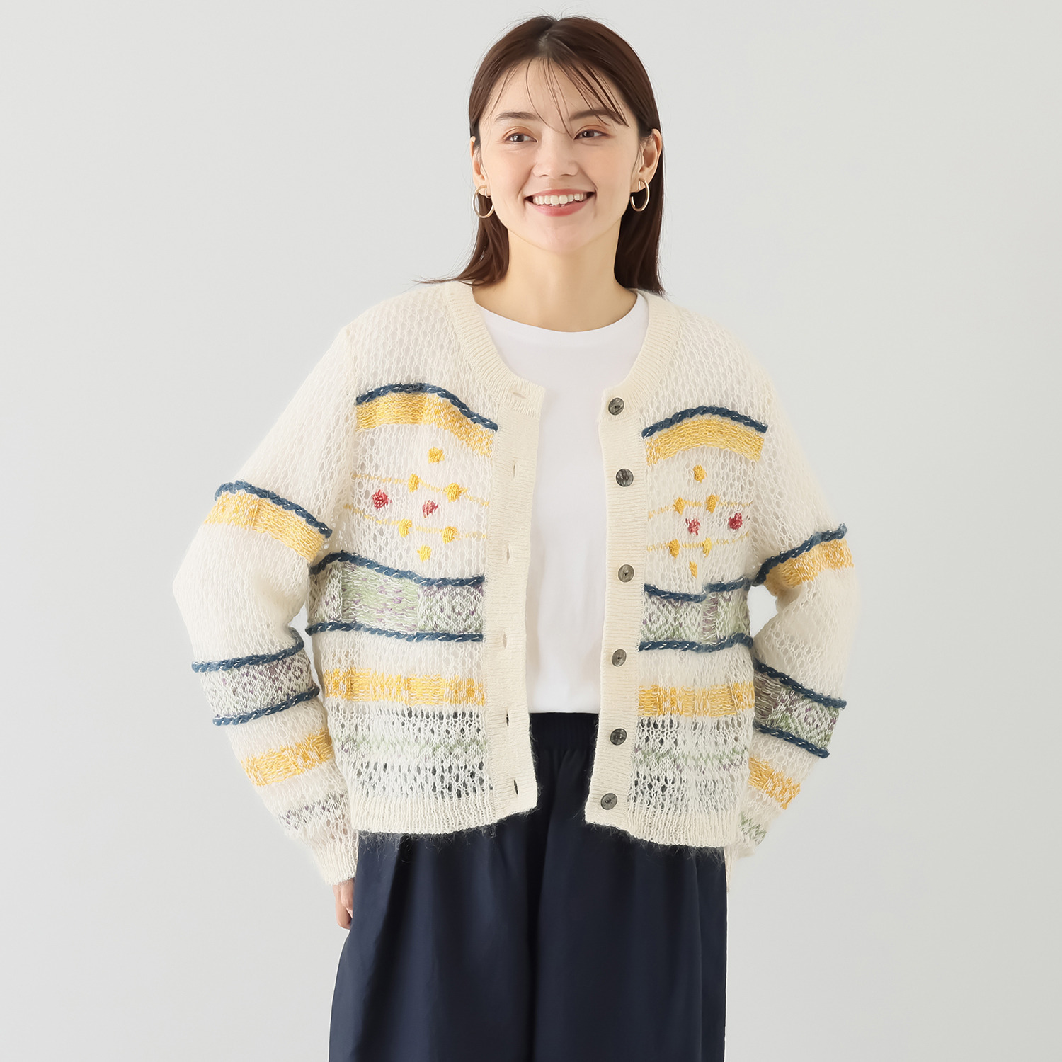 M&Kyoko エムアンドキョウコ　新品未使用 カーディガン L サイズ M.&KYOKO（エムアンドキョウコ） – Tag – ページ – satoseni