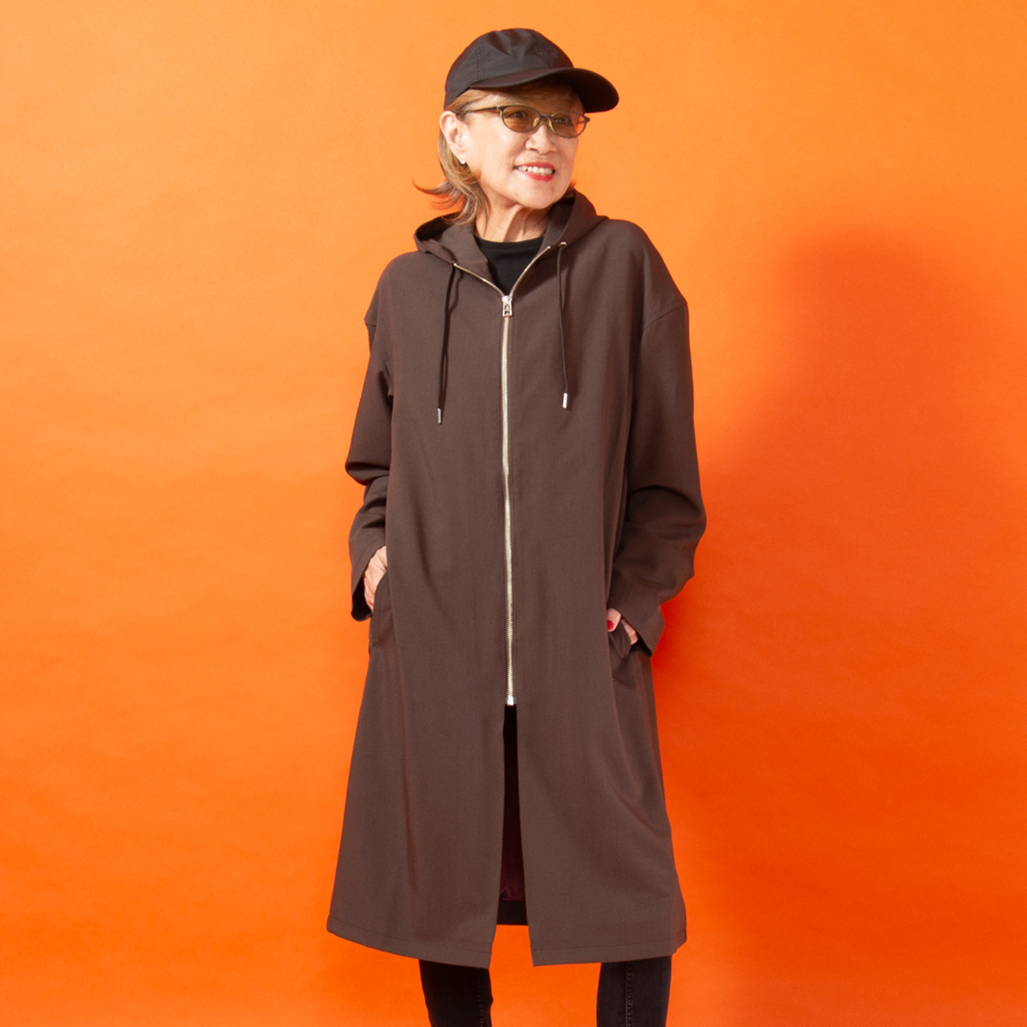 ミニマライズプラス 気軽に羽織って 上品な大人の スタイリッシュな