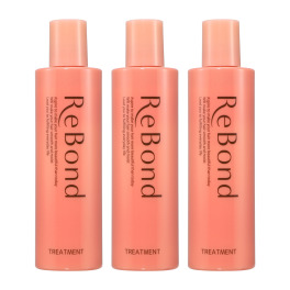 リ・ボンド ハリコシツヤ髪へ導く 独自ブレンドの補修成分！ ヘアプレックス トリートメント ３本セット ＜フルーティーフローラル の香り＞