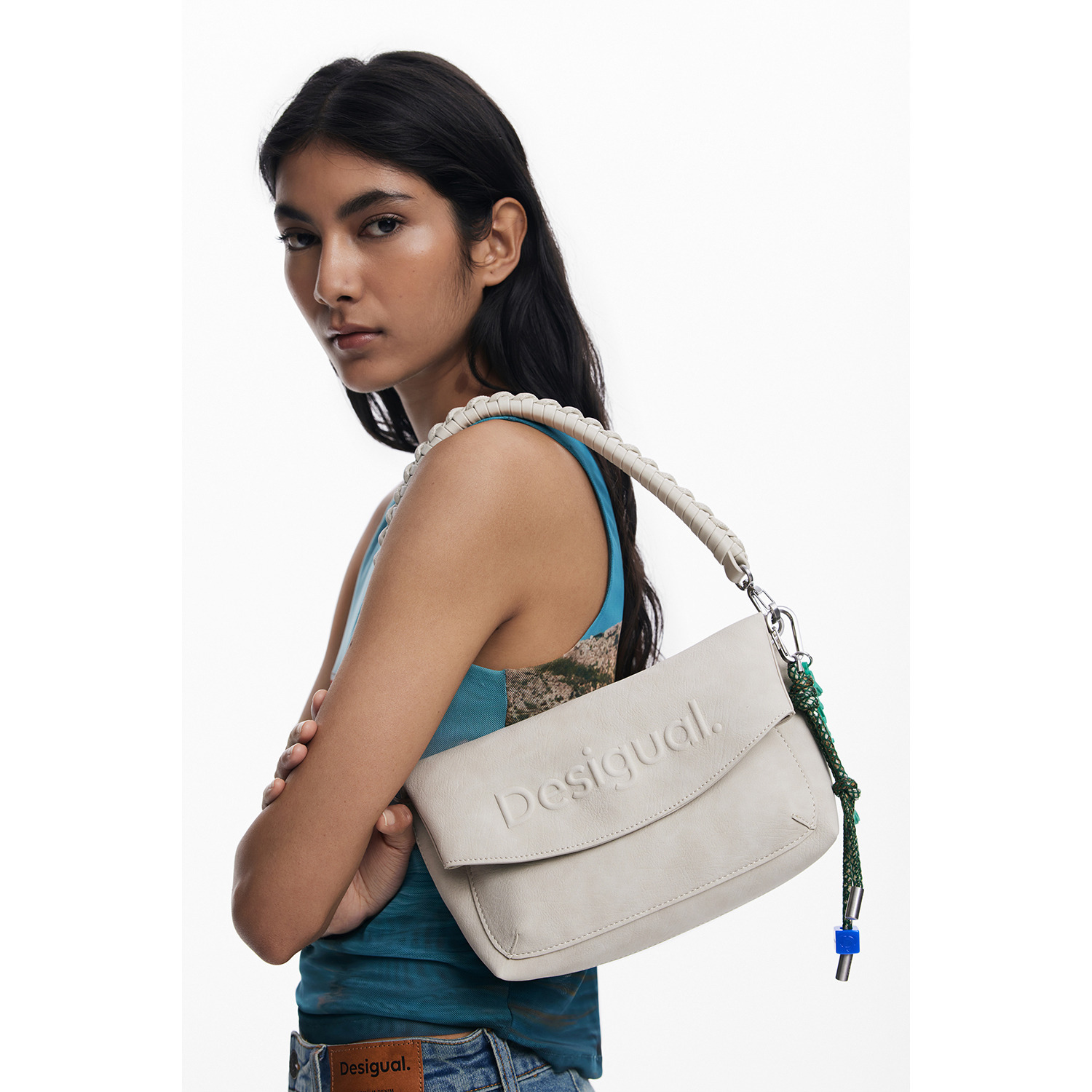 デシグアル ２ウェイショルダーバッグ