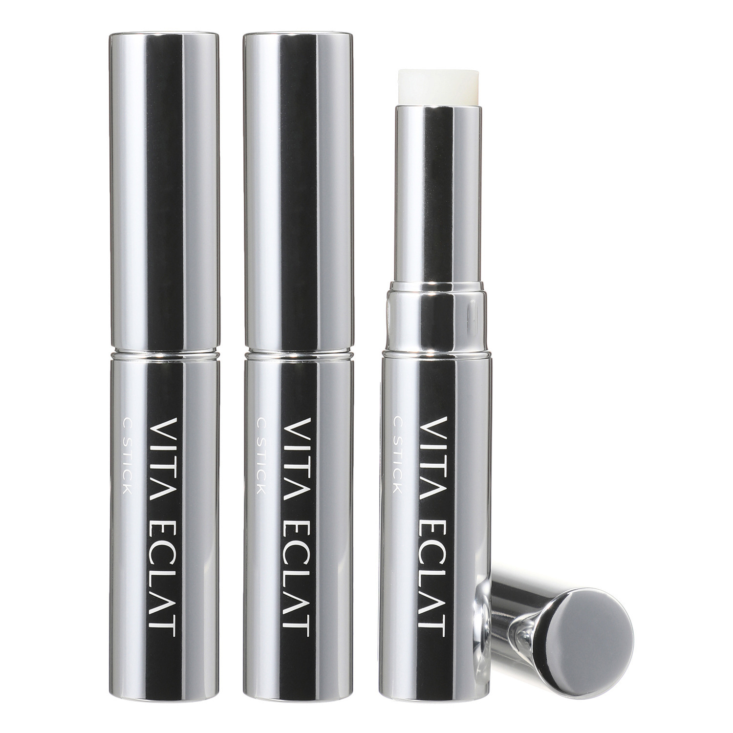 ビタエクラ 油溶性ビタミンＣ誘導体 ９０％高配合！ ひと塗りで潤いハリケア！ Ｃスティック ３本セット