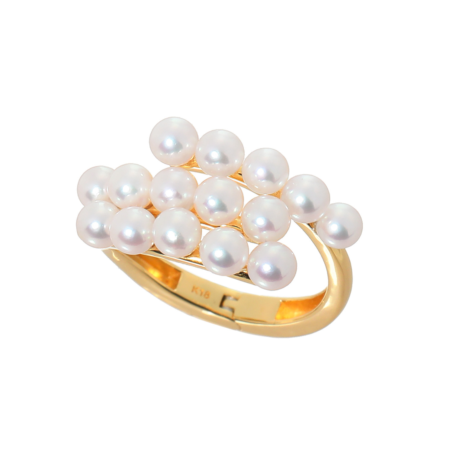 ジュペレ １８Ｋ 国産ベビーアコヤパール ぐるぐるリング 楽天市場】アコヤパール リング 指輪 JOUPERLE ジュペレ アクセサリー