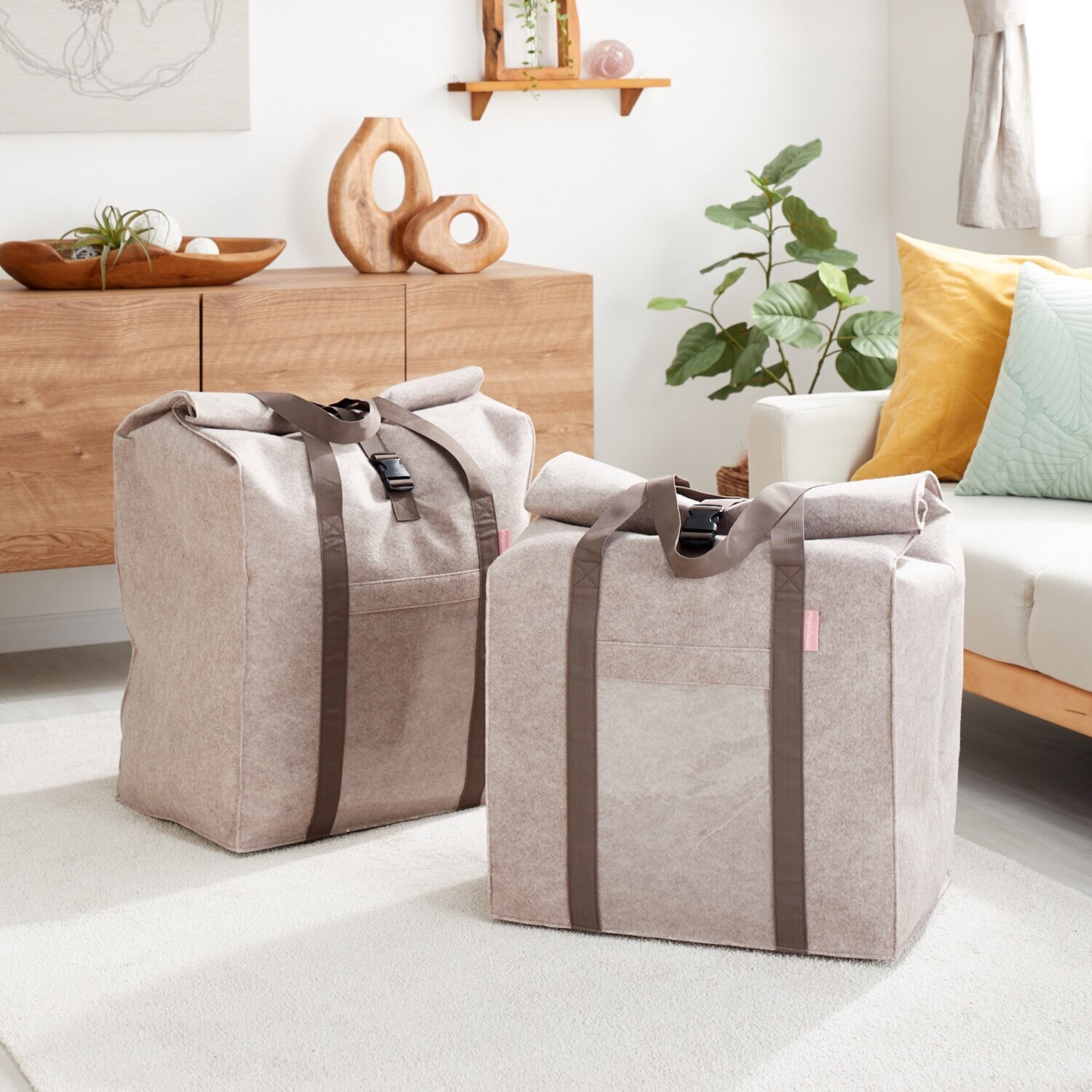 バックルベルト付 ＭａｇｉｃＤｅｃｃａ マジデッカ 収納バッグ２個セット