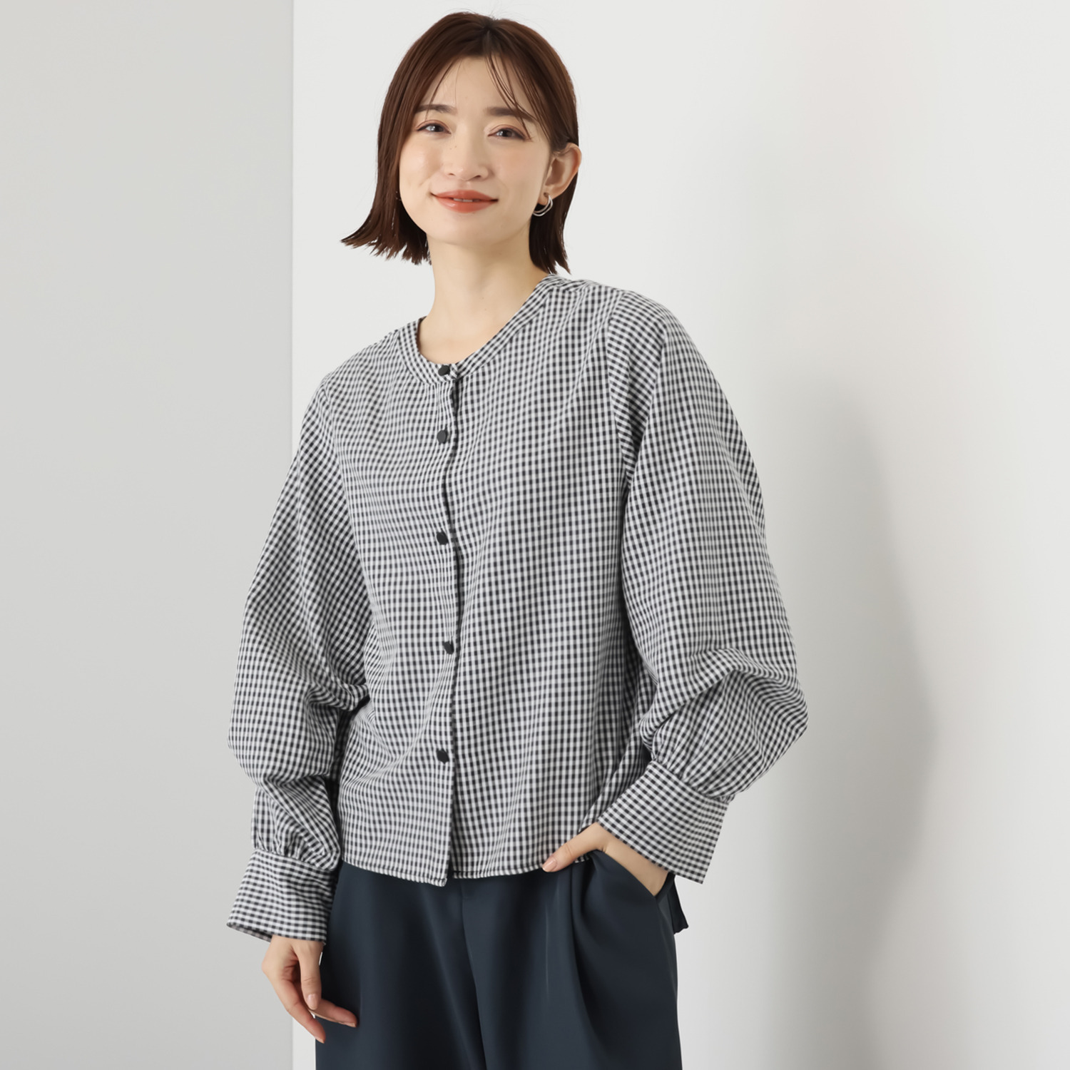 【専用】il gufo ジャケット＋Terre de Marinsブラウス 専用】il gufo ジャケット＋Terre de Marinsブラウス