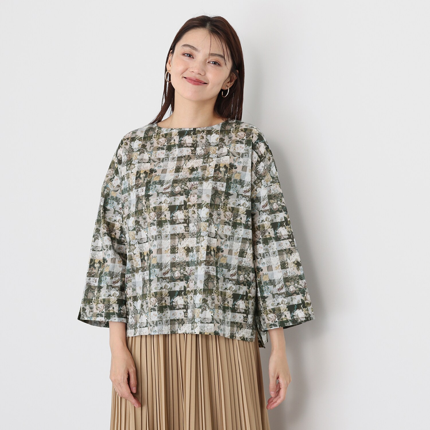 ソソット リバティプリント タナローン Ｔブラウス