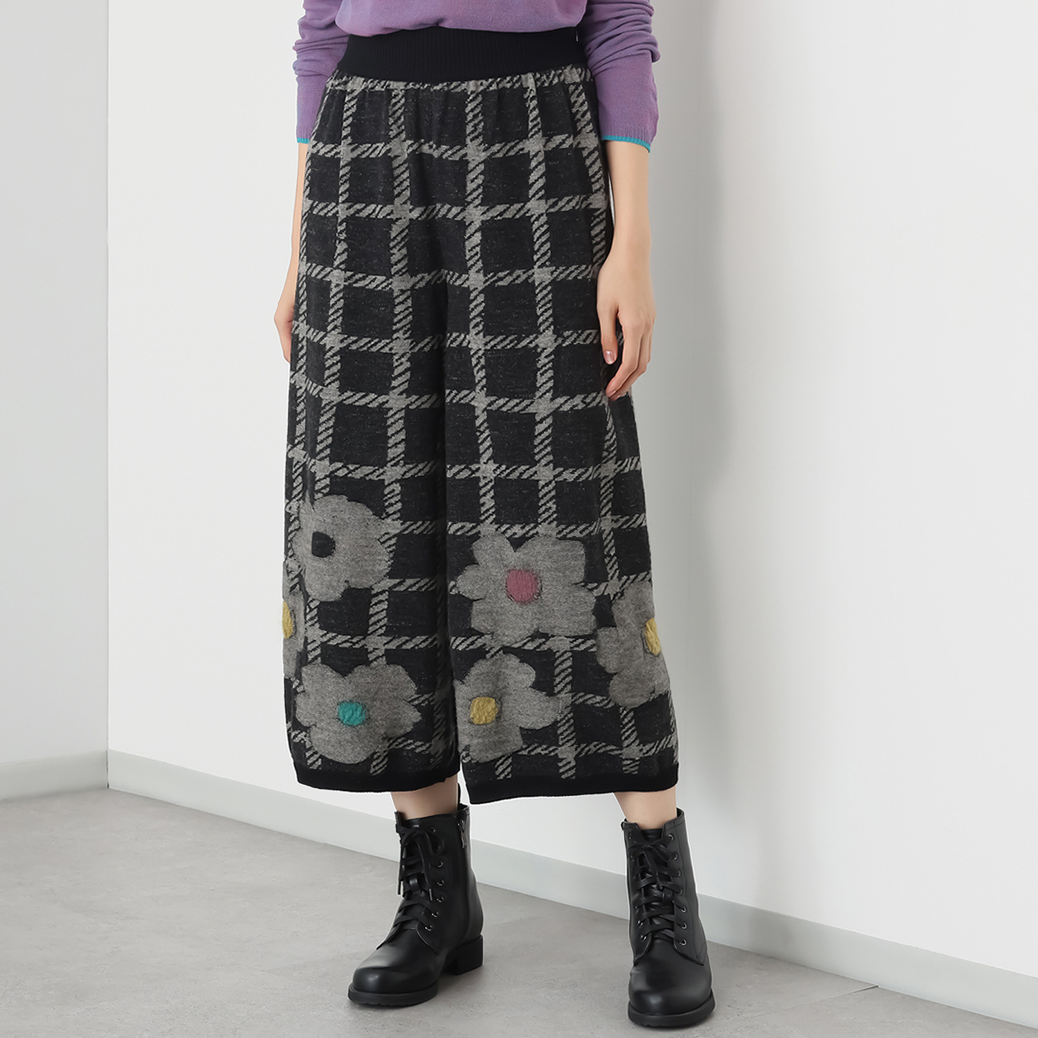 エム アンド キョウコ 圧縮ニットパンツ- ショップチャンネル