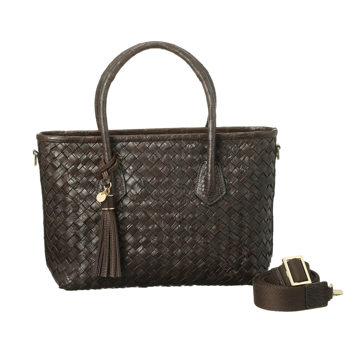 レザージュエルズ モデルT JRA マットクロコ ショルダーバッグ C655