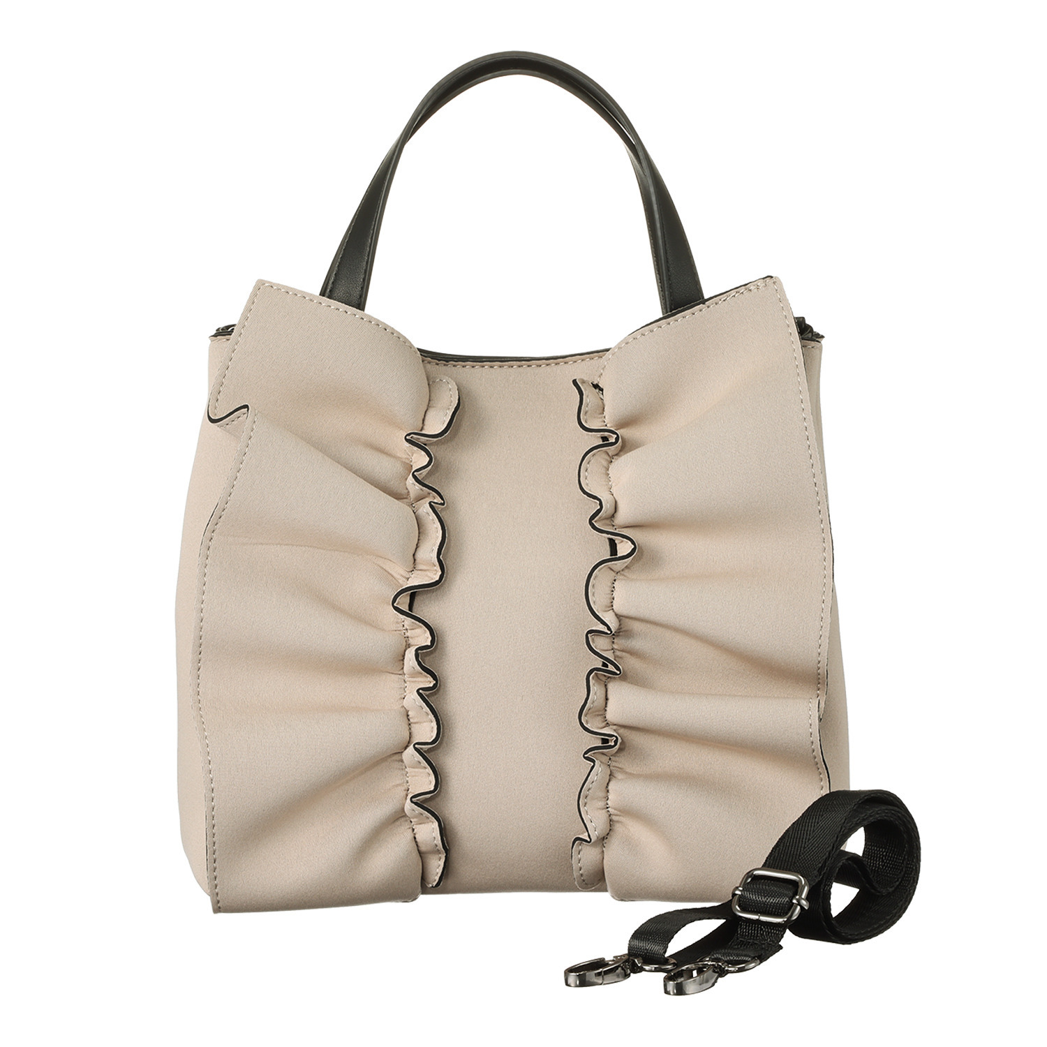 ダジュール フリルデザイン ２ウェイバッグ