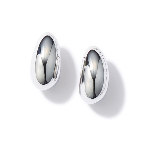 ステロ ステンレス プランプムーン ピアス