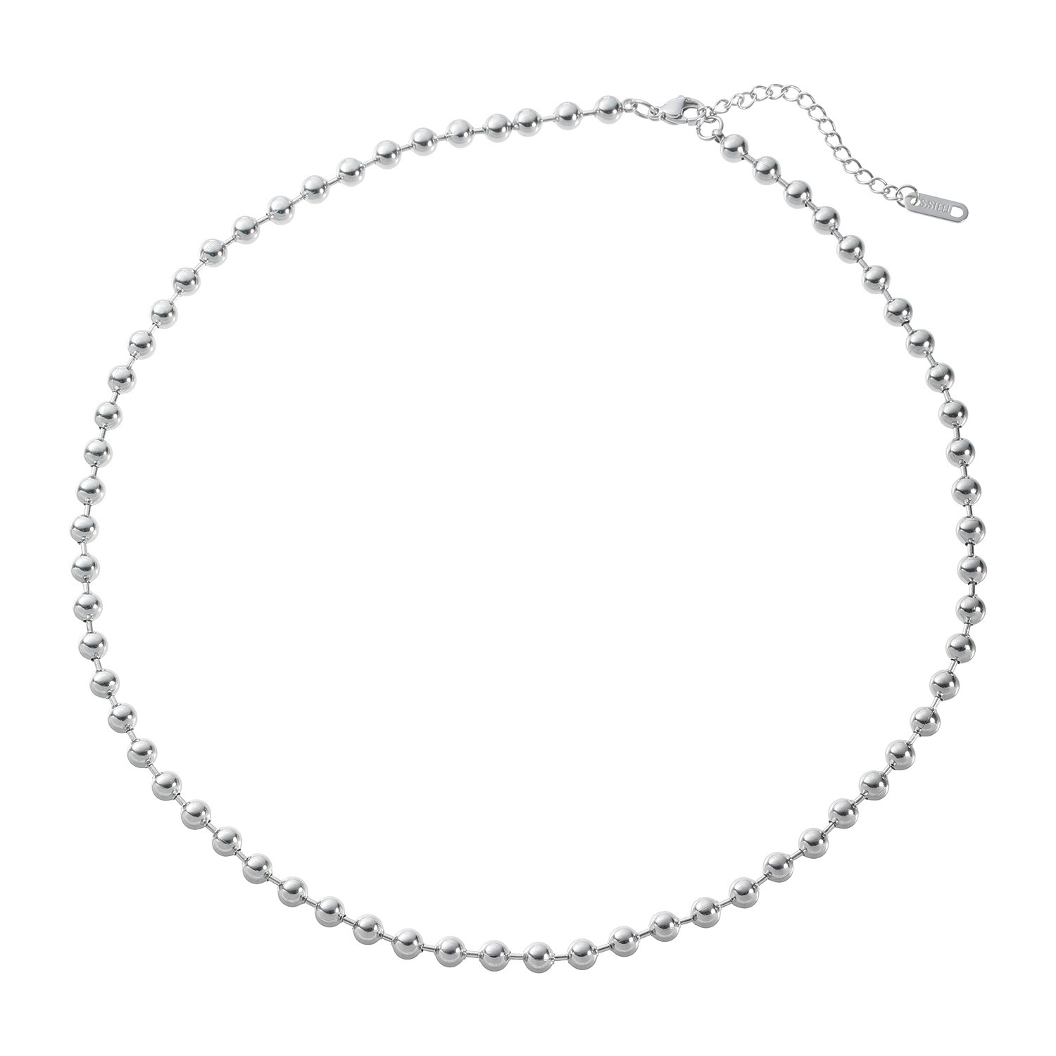 ステロ ステンレス ボールチェーン ネックレス