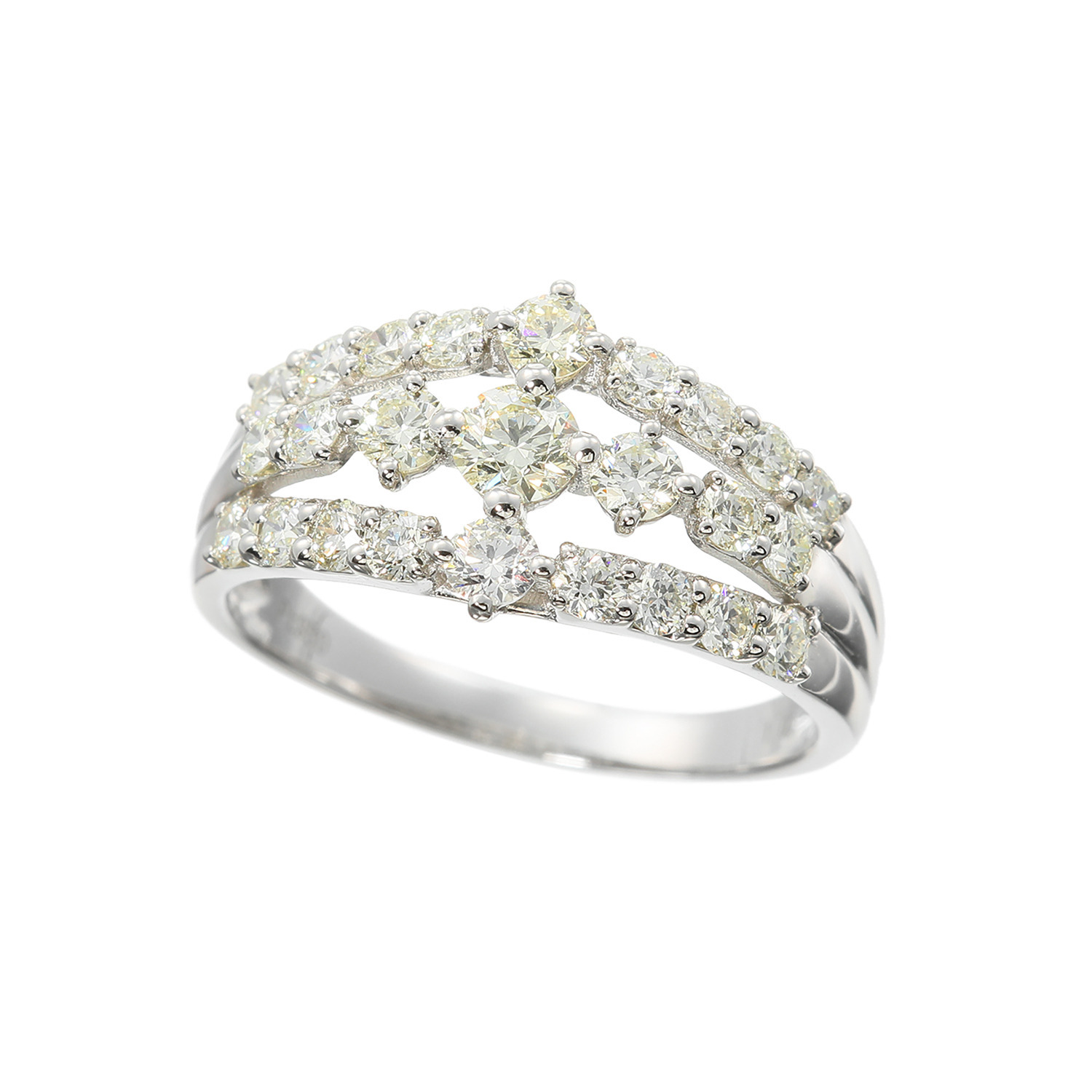 プラチナ9001カラットテーパーダイヤモンド約12号 プラチナ9001