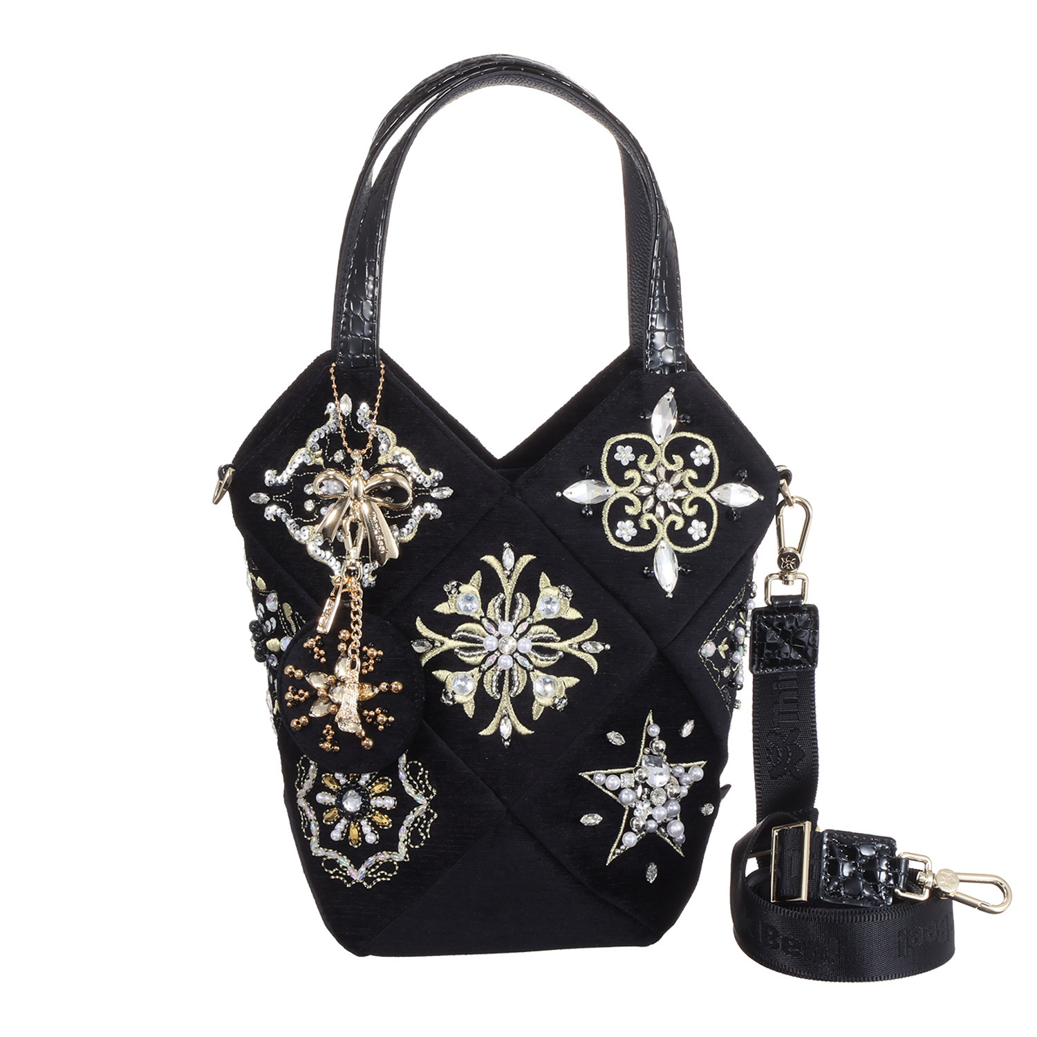 シンクビー！ チャーム付 2ウェイバッグ “カルタジローネ”- ショップ