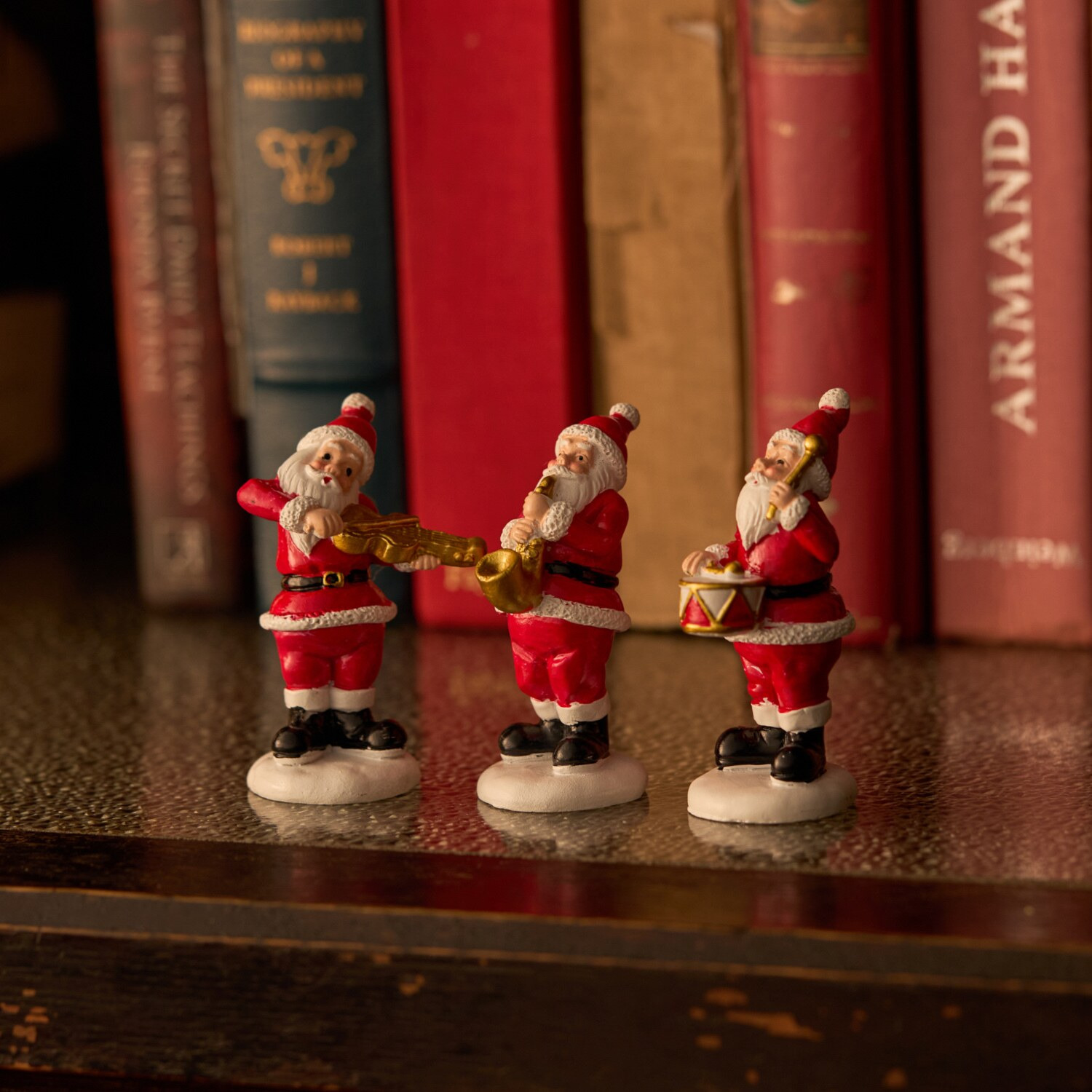 3人のサンタが演奏会！ パフォーマーサンタ スタンドセット- ショップ