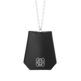 エアリーフェアリー クロシェットモティーフ ロングレザーネックレス シークレットホイッスル付