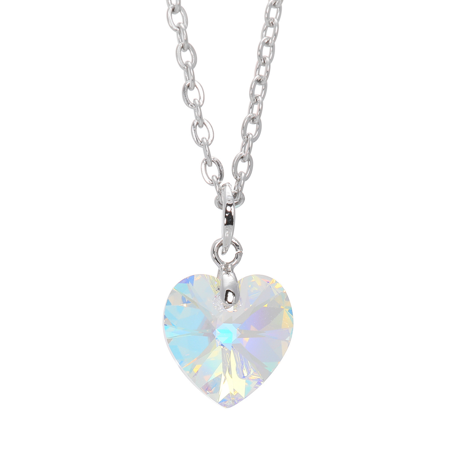 キラキラギフト バイ　アビステ ステンレス クリスタルガラス モティーフペンダント