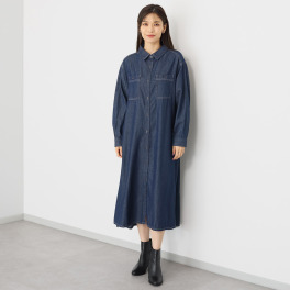 エムエムオー デニムシャツワンピース