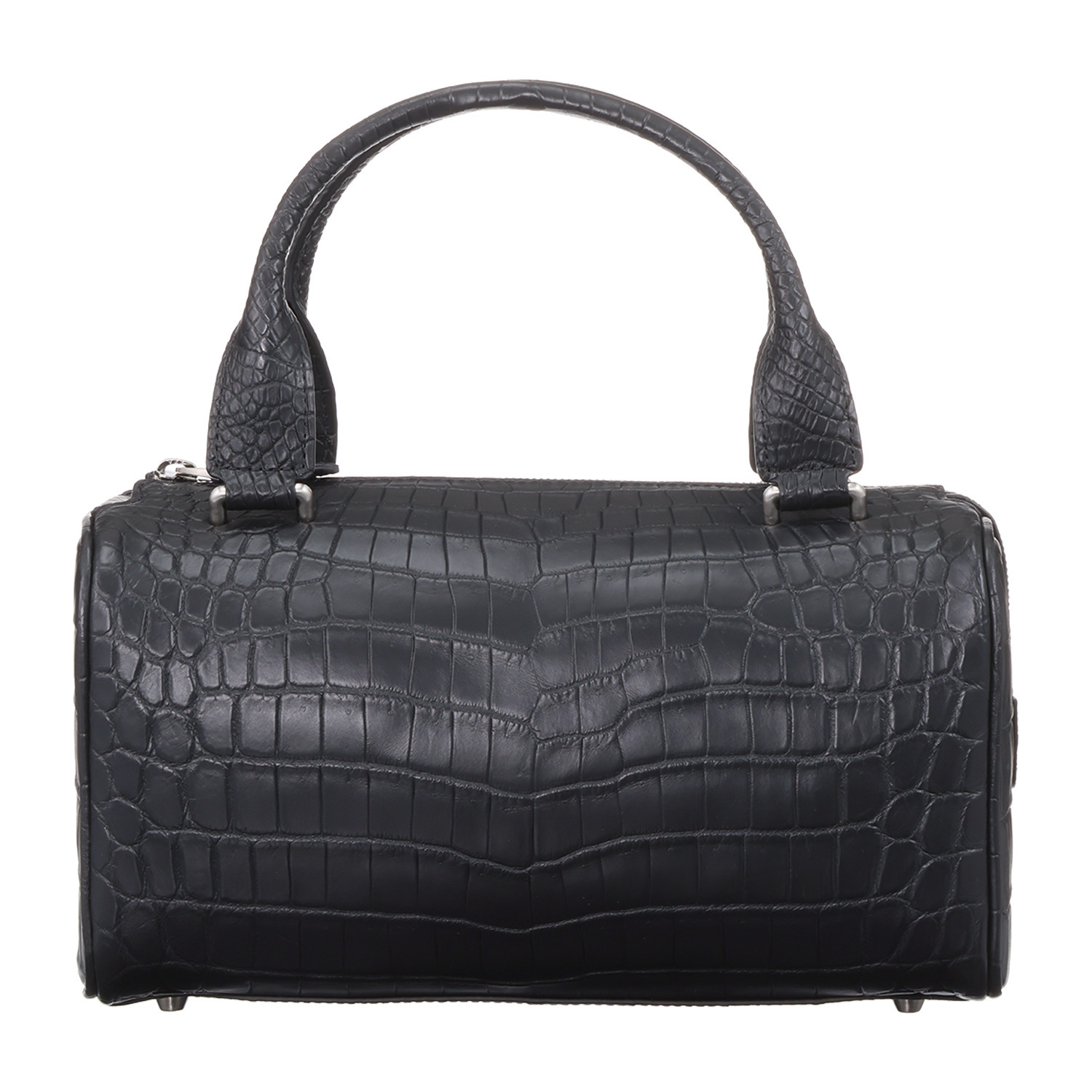 アルムコ マットクロコダイル ボストンバッグ- ショップチャンネル