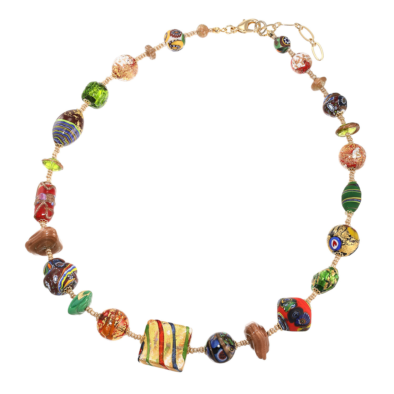 ラグーナ ベネチアンガラス お宝ネックレス