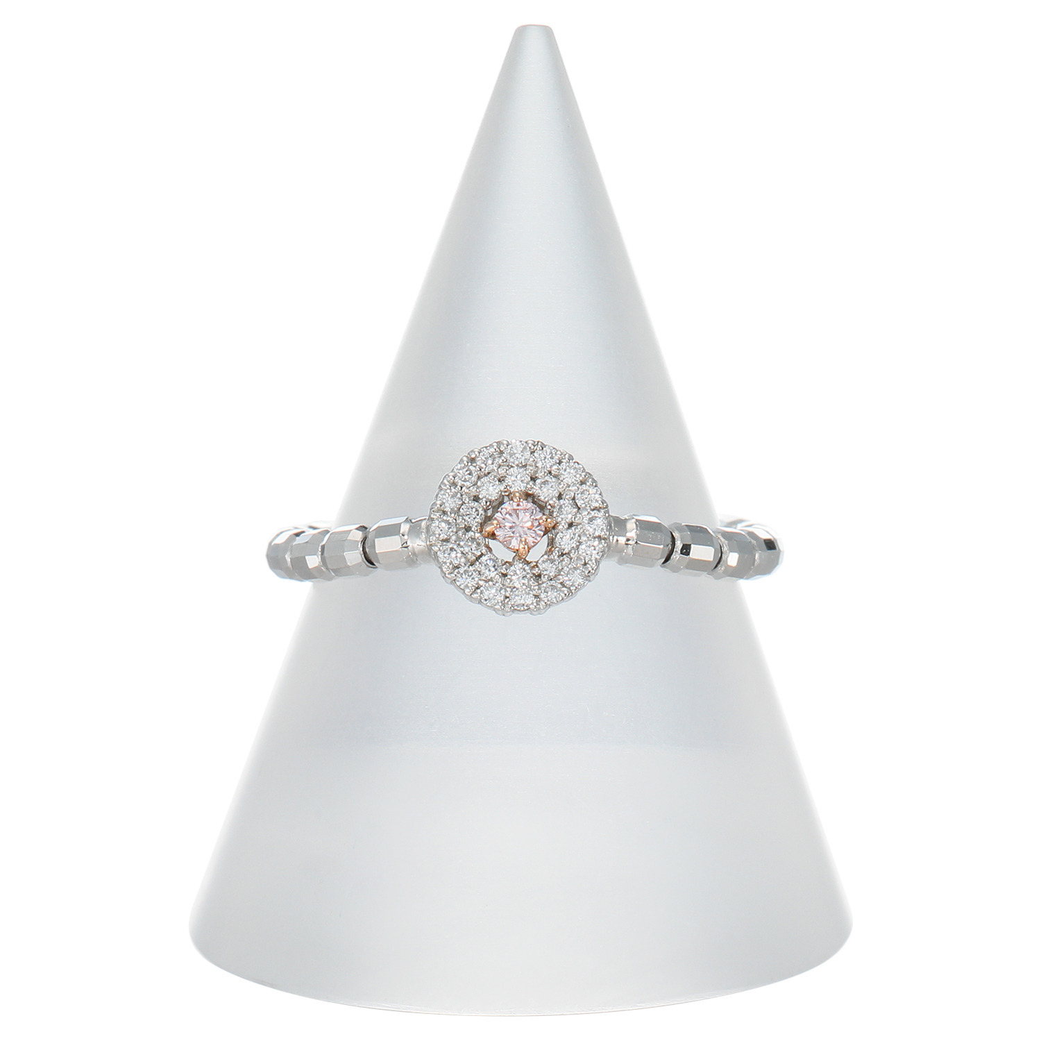 ディーラリエ プラチナ950＆ 18Kローズゴールド ピンク