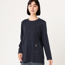 ダジュール ステッチデザイン チュニック