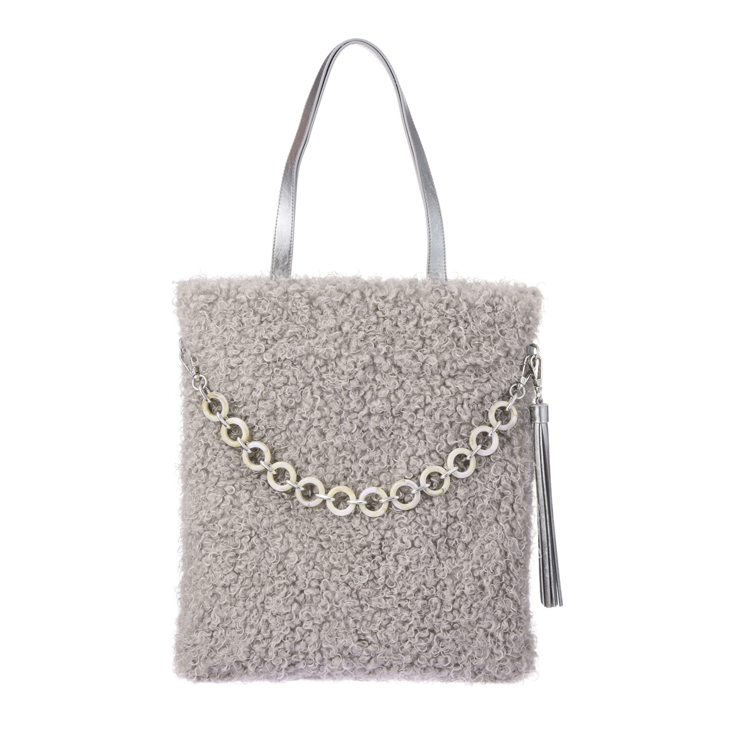 ベルモサ プードルフェイクファー 軽量　Ａ４対応 トートバッグ