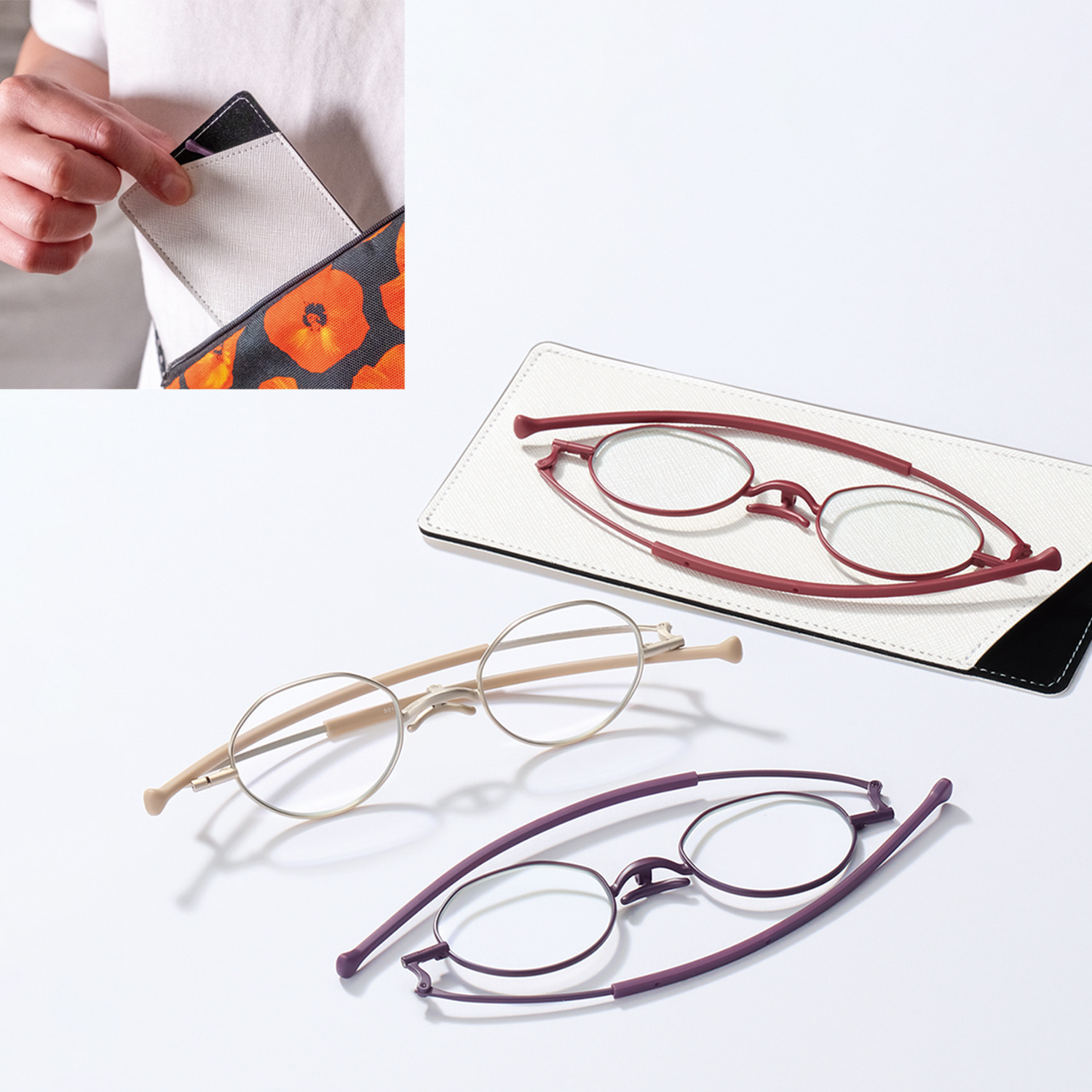 ＳｌｉＳｅｅ （スライシー） 紫外線９９％以上＆ ブルーライトをカット 軽量＆薄型設計 リーディンググラス