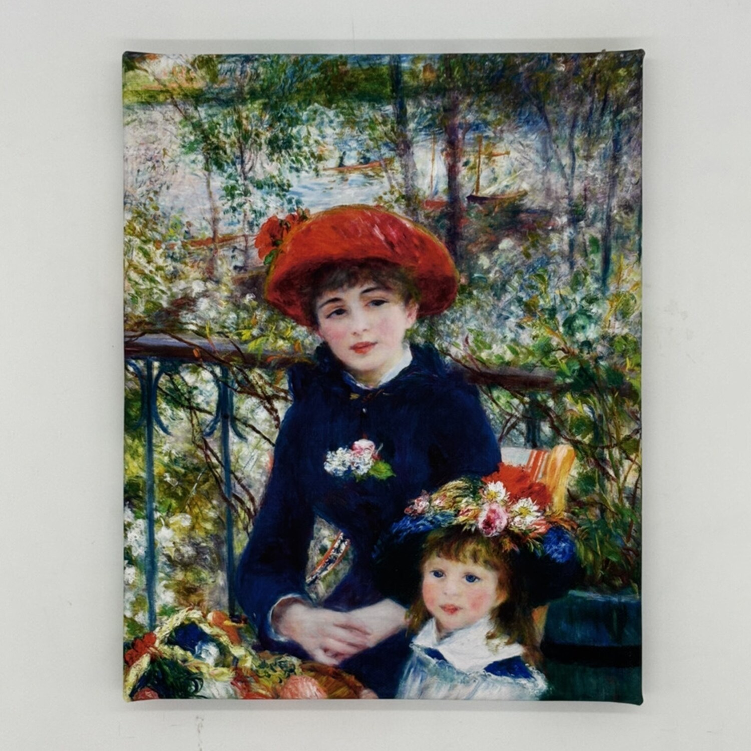 インテリアアート “二人の姉妹” ＜約27×22cm＞- ショップチャンネル