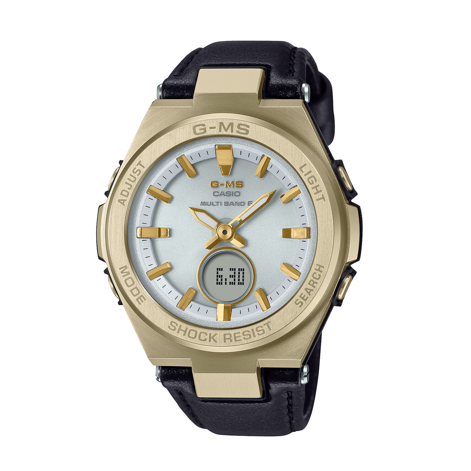 カシオ ベビーG “G−MS” レディース 電波ソーラー腕時計 MSG