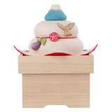 たまふり屋 宝来宝来神社御祈祷 初夢木彫り鏡餅