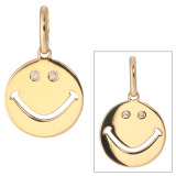 エクラプリュス １８Ｋ ダイヤモンドアイ スマイル ペンダントトップ