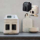 レコルト 料理の面倒を感動に ハイスチーム エアーオーブン＆トング 特別セット 専用レシピブック付  