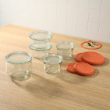 創業１９００年！ １００年以上愛される ドイツ製ガラス保存容器 ＷＥＣＫ ガラスキャニスター スターターセット