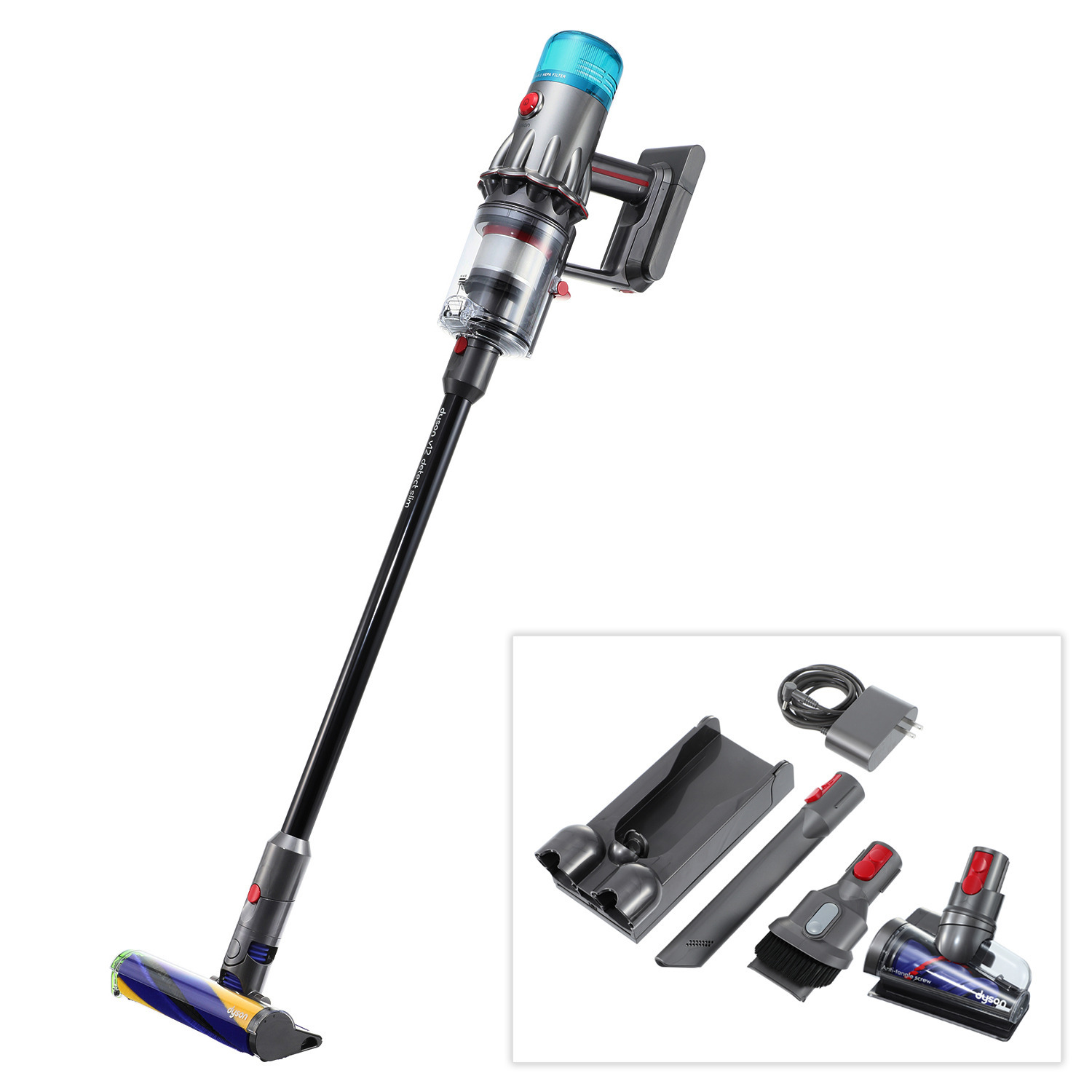 ダイソン コードレスクリーナー V12 ディテクトスリム フラフィー