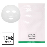 チャバイオラボ 独自のハリ・潤い成分 ヒトサイタイ間葉幹細胞 順化培養液配合 ニドコア　フェイスマスク １０枚セット 