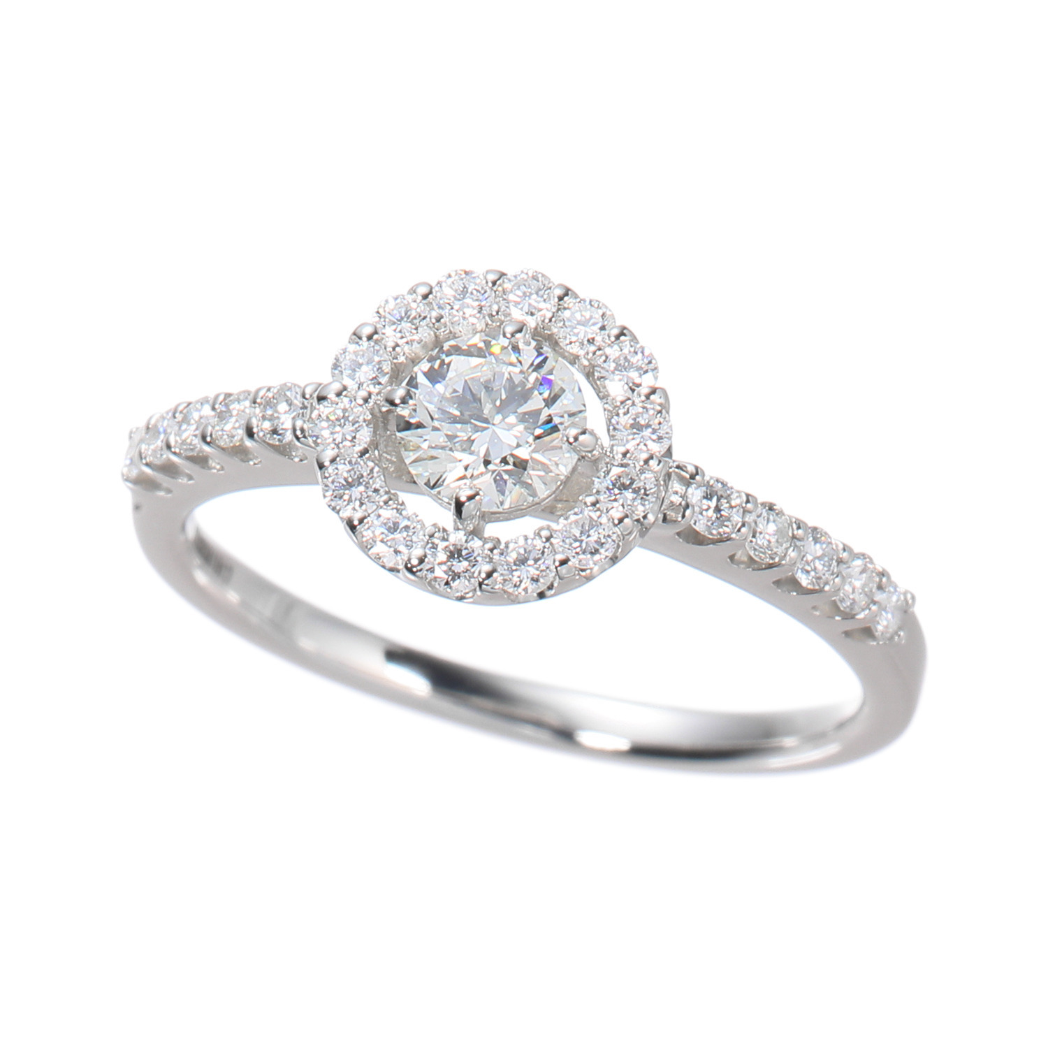 フロムアントワープ プラチナ950 中石0．3カラットUP トリプル