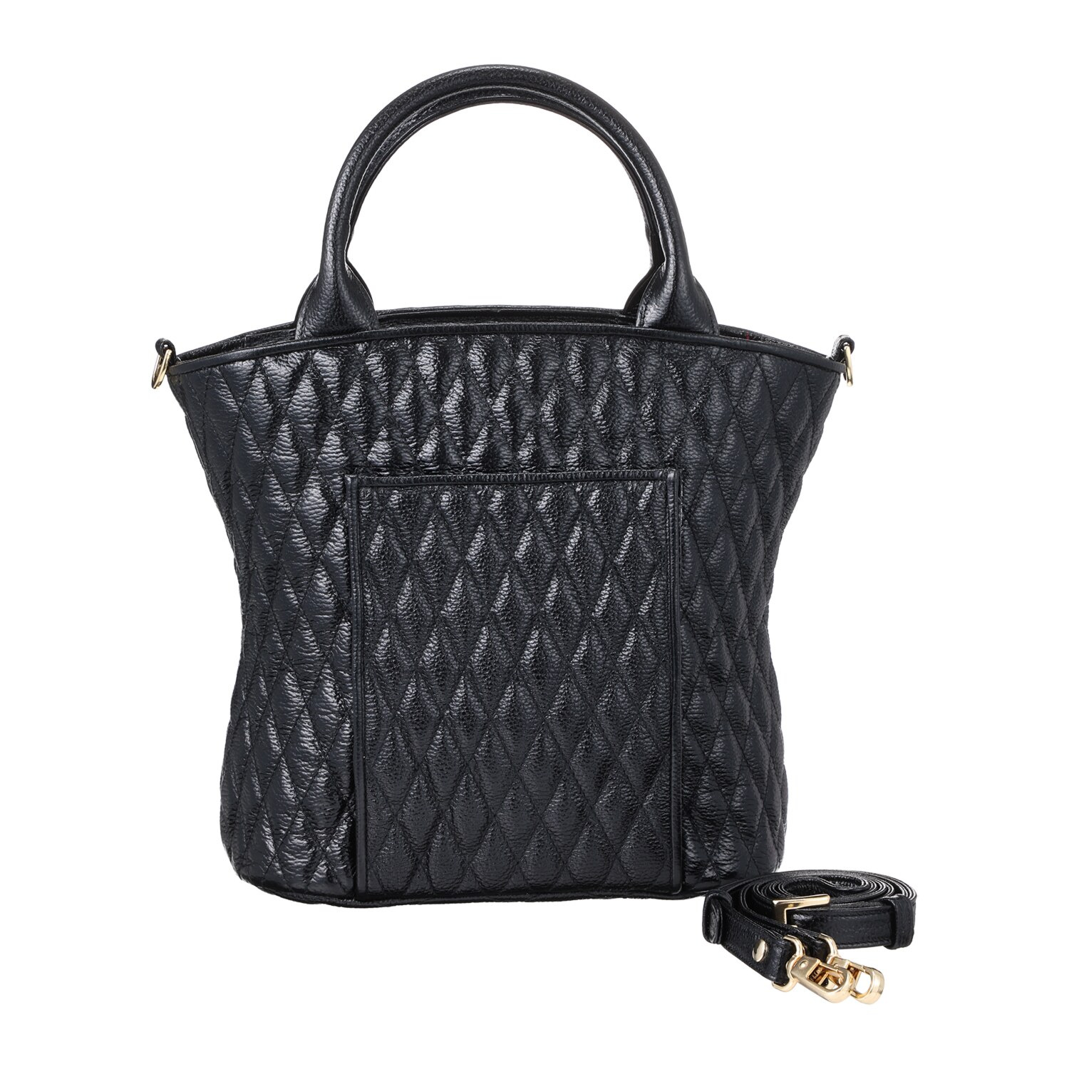 マダムヒロコ 牛革 キルティングデザイン 2ウェイトートバッグ