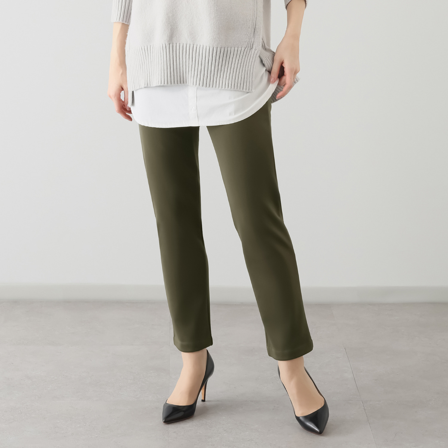 ダイア　アロー 蓄熱保温 裏深起毛 レギンスパンツ