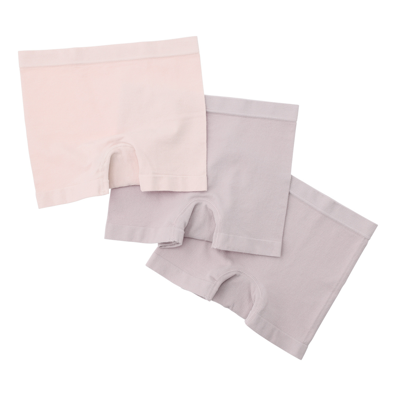 美人工房 にこにこコットン 伸び〜る！ 一分丈ショーツ３枚セット