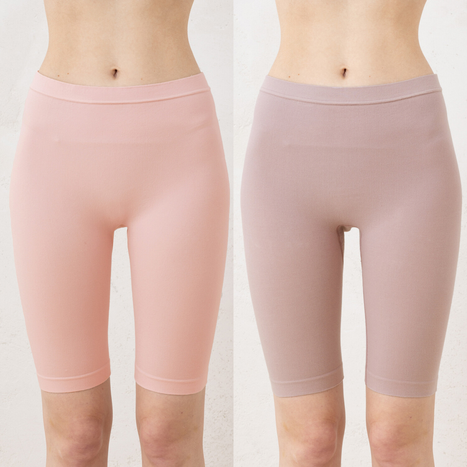 美人工房 にこにこコットン 伸び〜る！ 五分丈ショーツ２枚セット