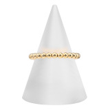 エクラプリュス １８Ｋ ドットデザイン フレキシブルリング