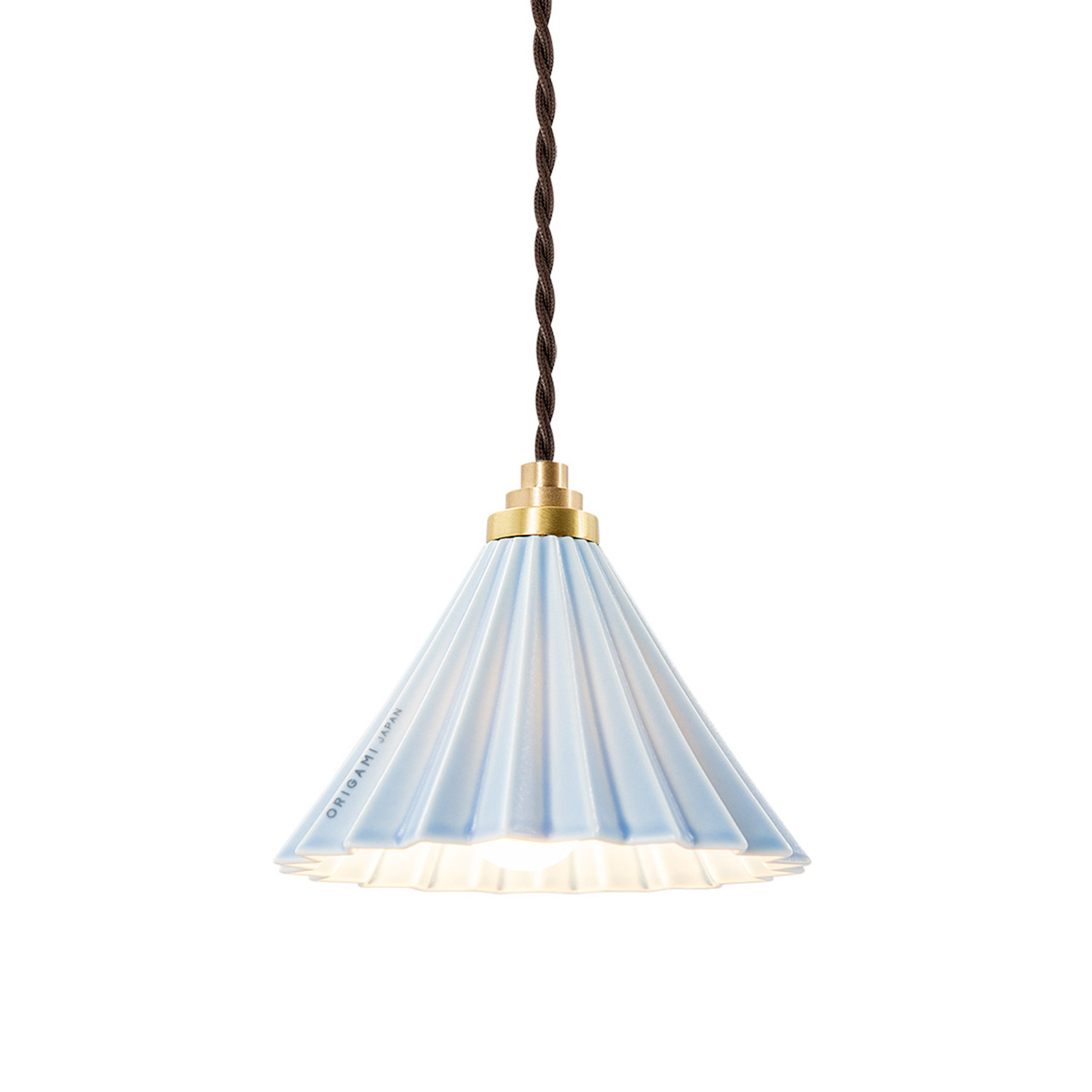 グラムエイト オリガミランプペンダント ＜ブラウンコード＞