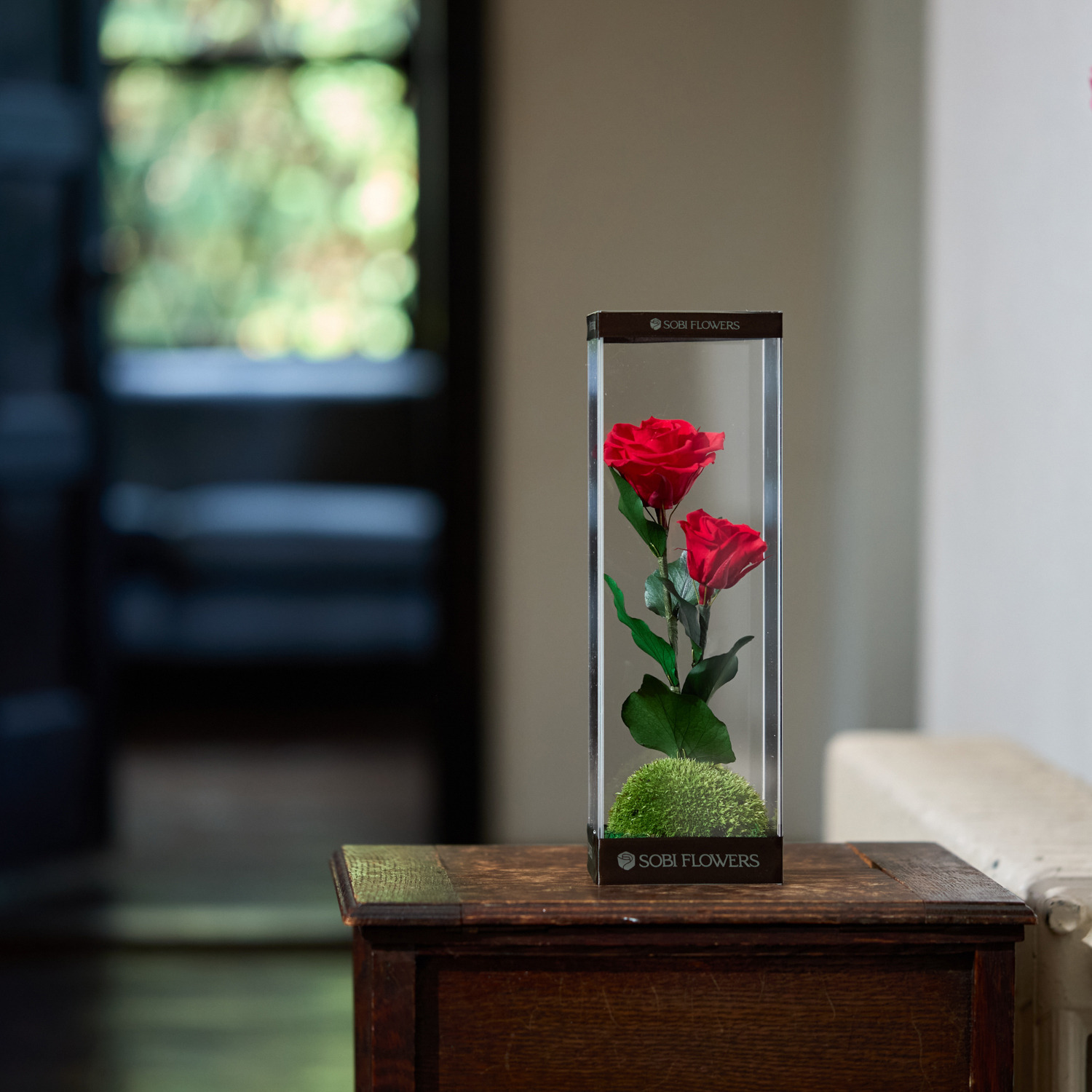 GINZA SOBI FLOWERS プリザーブドフラワー クリア