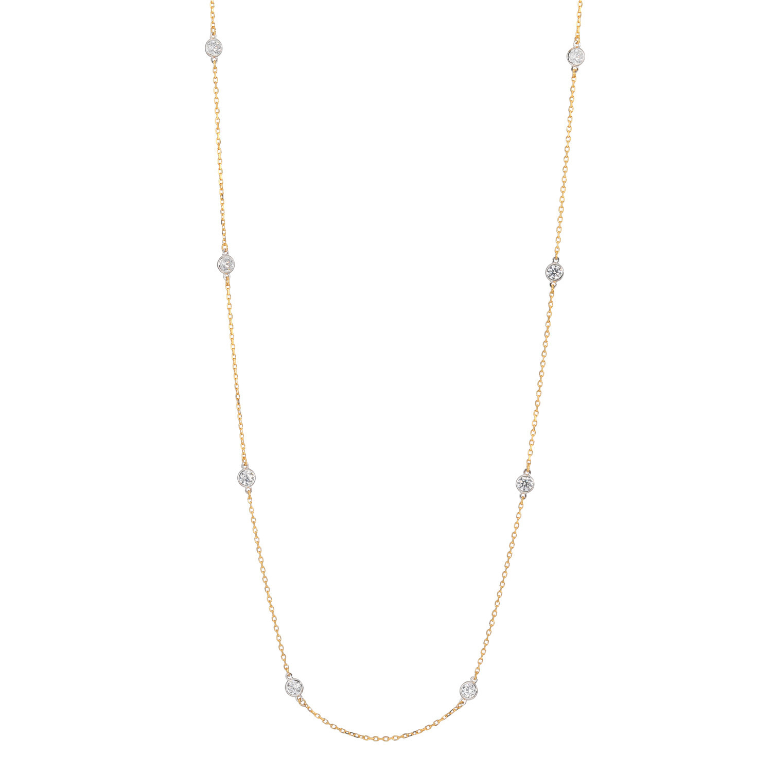 ファシーノアルジェント シルバー ＣＺ ステラータデザイン ツーカラー ステーション ロングネックレス