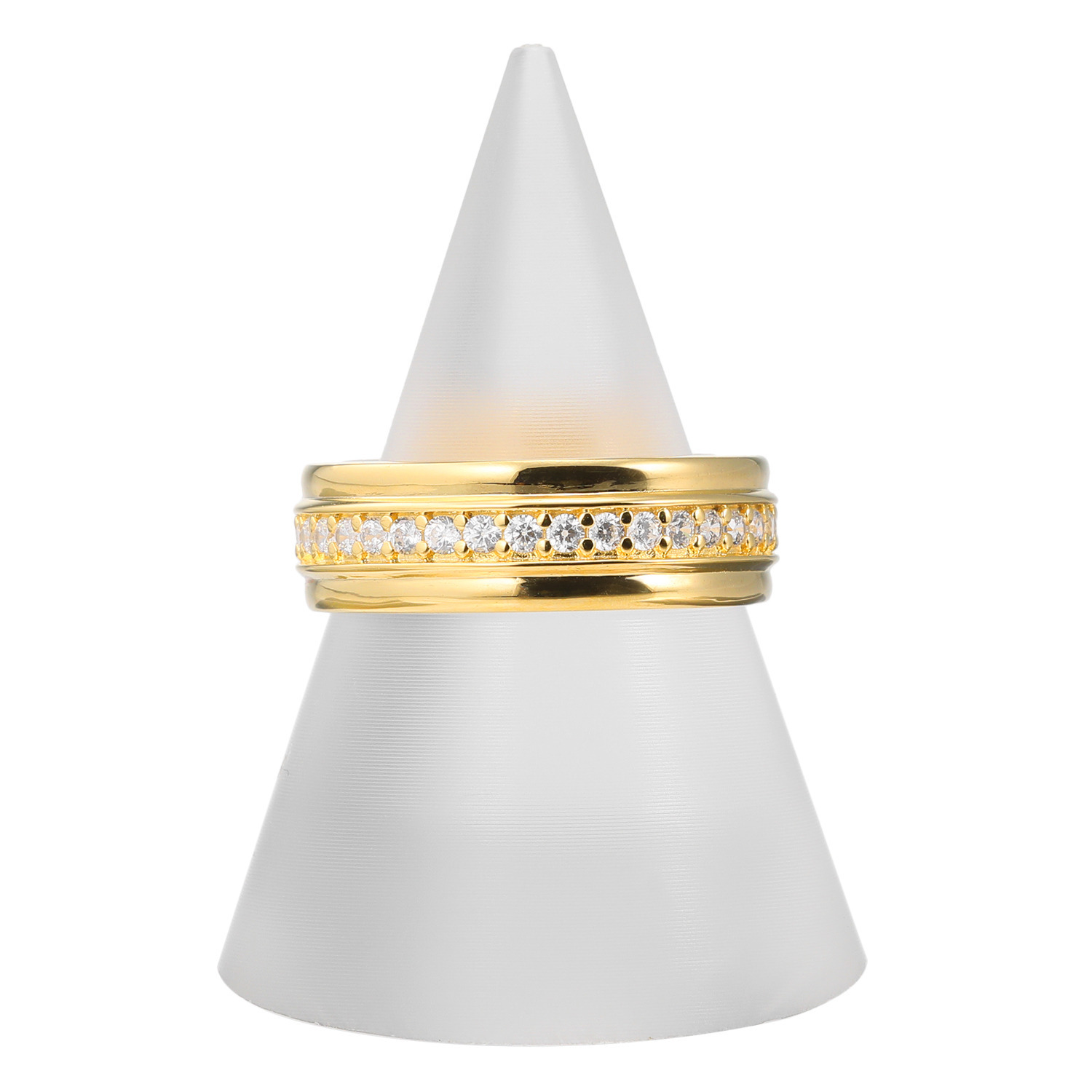 ファシーノアルジェント シルバー ＣＺ フルエタニティ ストレートリング