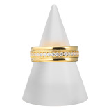 ファシーノアルジェント シルバー ＣＺ フルエタニティ ストレートリング