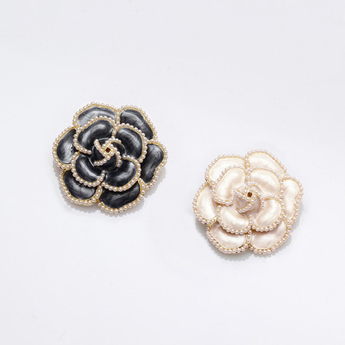 韓国トレンド 雑貨コレクション カメリアブローチ- ショップチャンネル