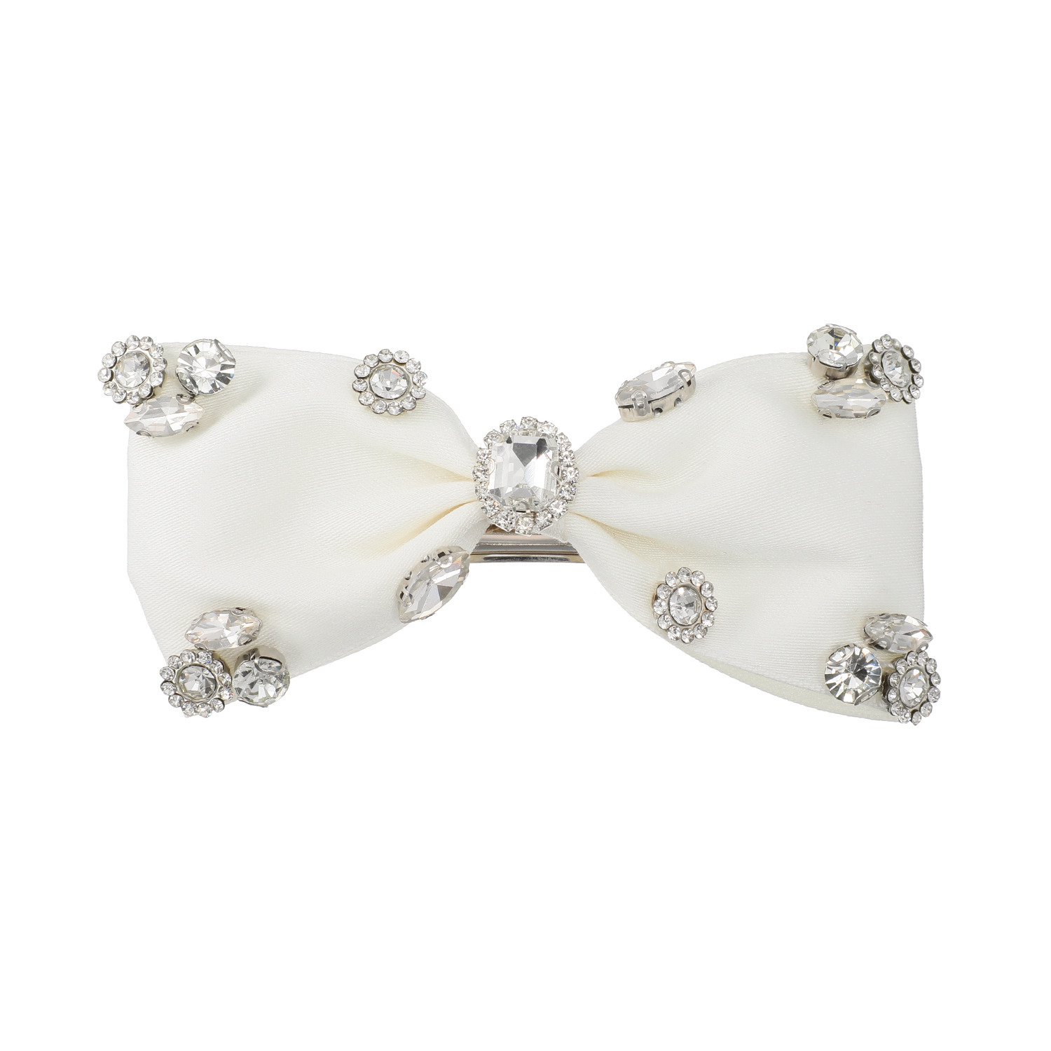 韓国トレンド 雑貨コレクション キラキラビジュウ リボンバレッタ