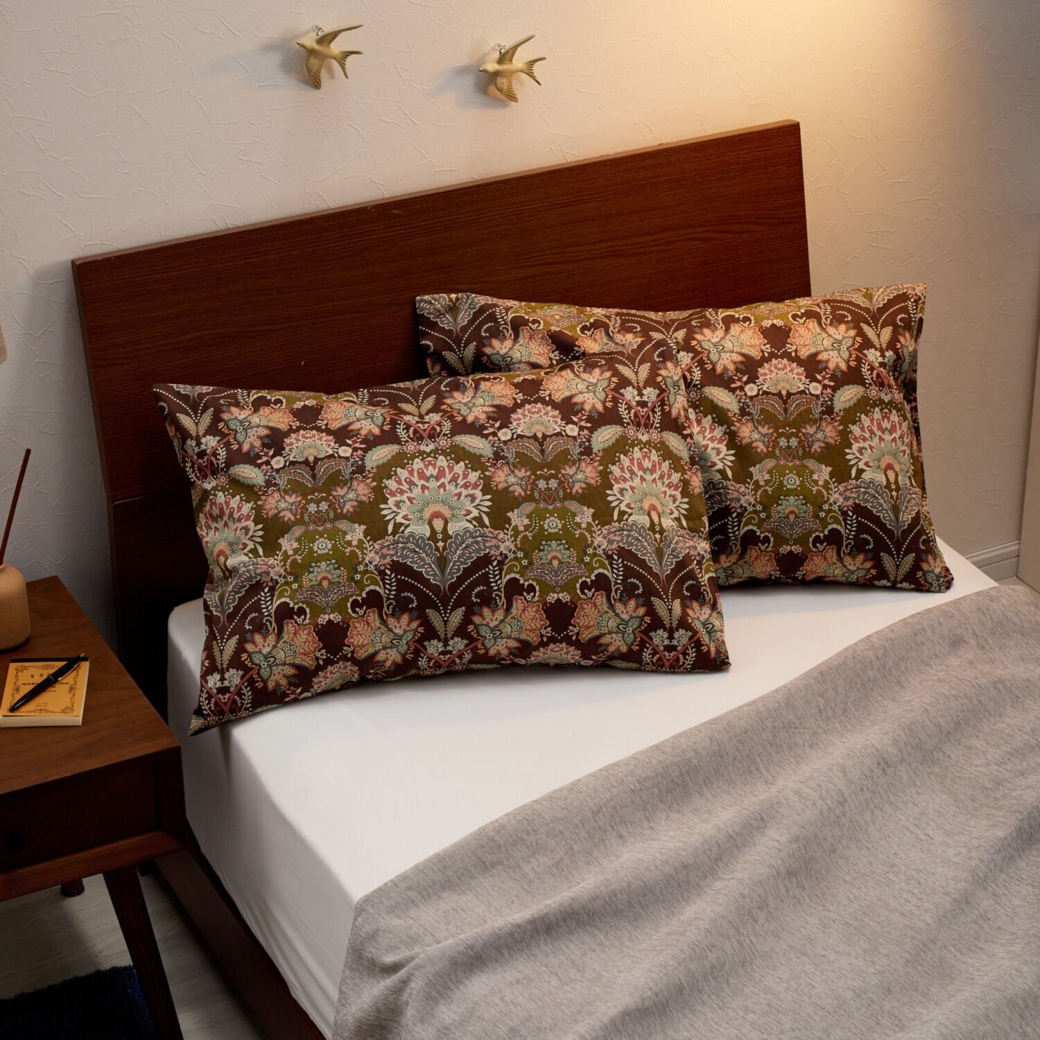 ｎｉｓｈｉｋａｗａ 綿１００％ ピローケース 同色２枚組