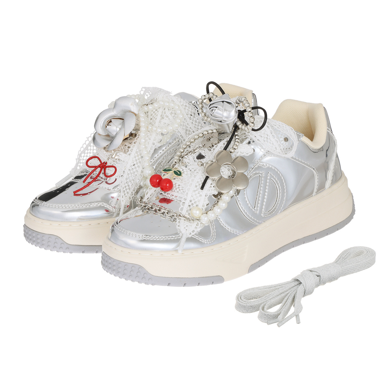 ノーネーム チャームミラー スニーカー “アリソン”