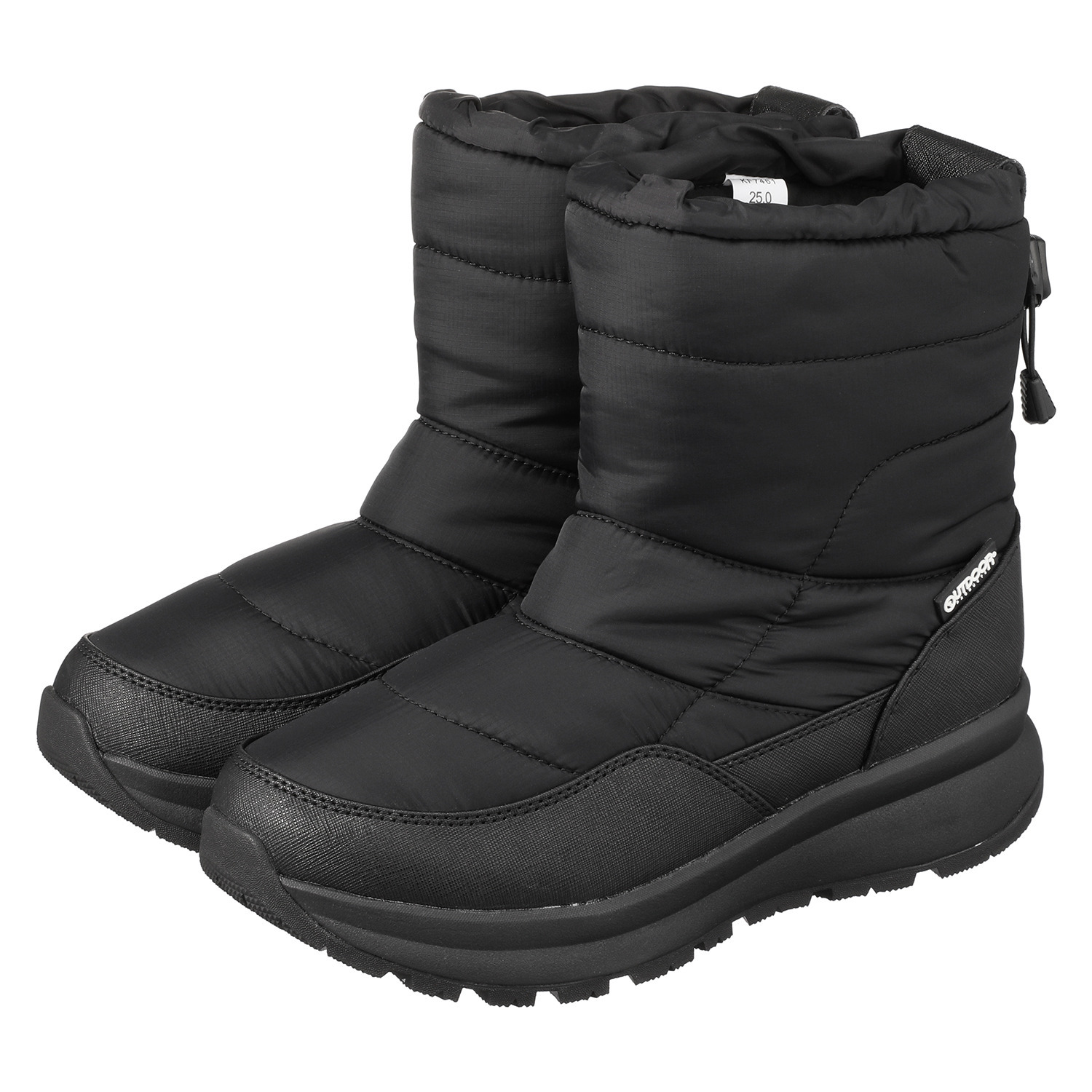 アウトドアプロダクツ あったか＆楽々ウォーク 防水厚底ウィンターブーツ 